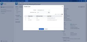Expedited user account management