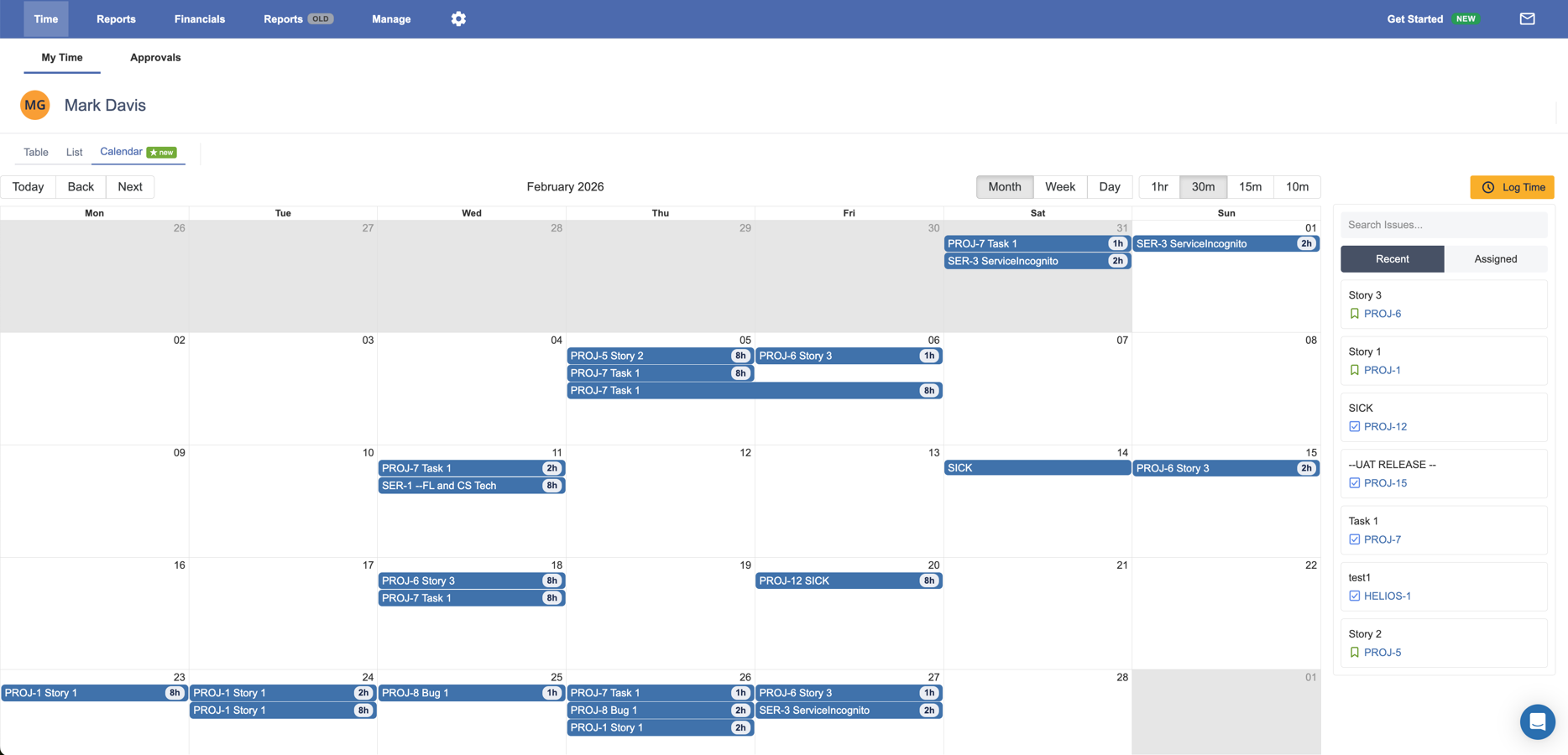 Timesheets & Jira Time Tracking