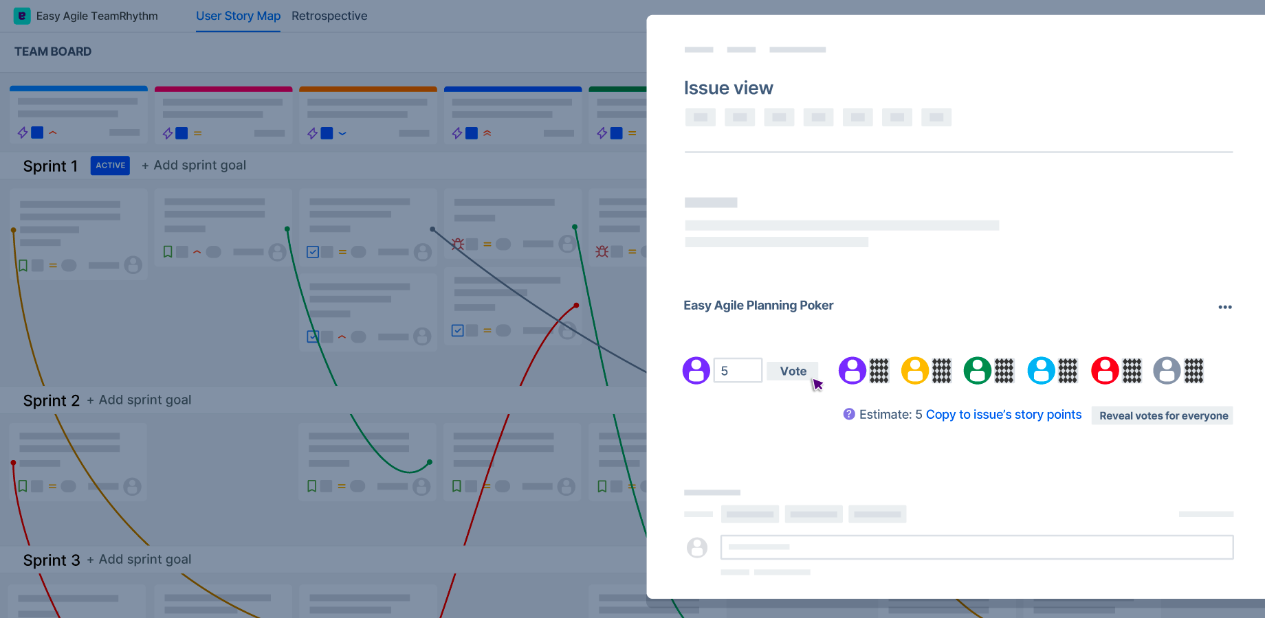Collaborative estimation uncovers complexity early, so blockers can be managed and your team avoids frustrating delays. 