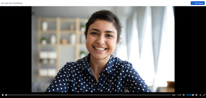 Video player popup