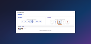 Compare Story Points and AI Complexity side by side to see where effort is low but AI risk is still high.