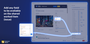 Share permissions - add any field to be visible on shared content