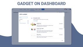 Gadget for Jira Dashboard