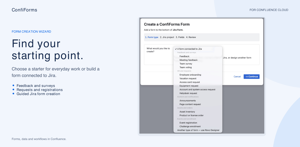 Guided wizard to prototype forms quickly with a full end-to-end solution to create an automatic form from Jira
