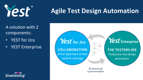 Yest Enterprise with Yest for Jira, a collaborative Agile Test Design Automation solution