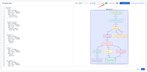 Sketch mode feature highlighted with a red arrow. Toggle Sketch on to transform your diagrams into hand-drawn style, perfect for brainstorming sessions, informal documentation, and creative presentations.
