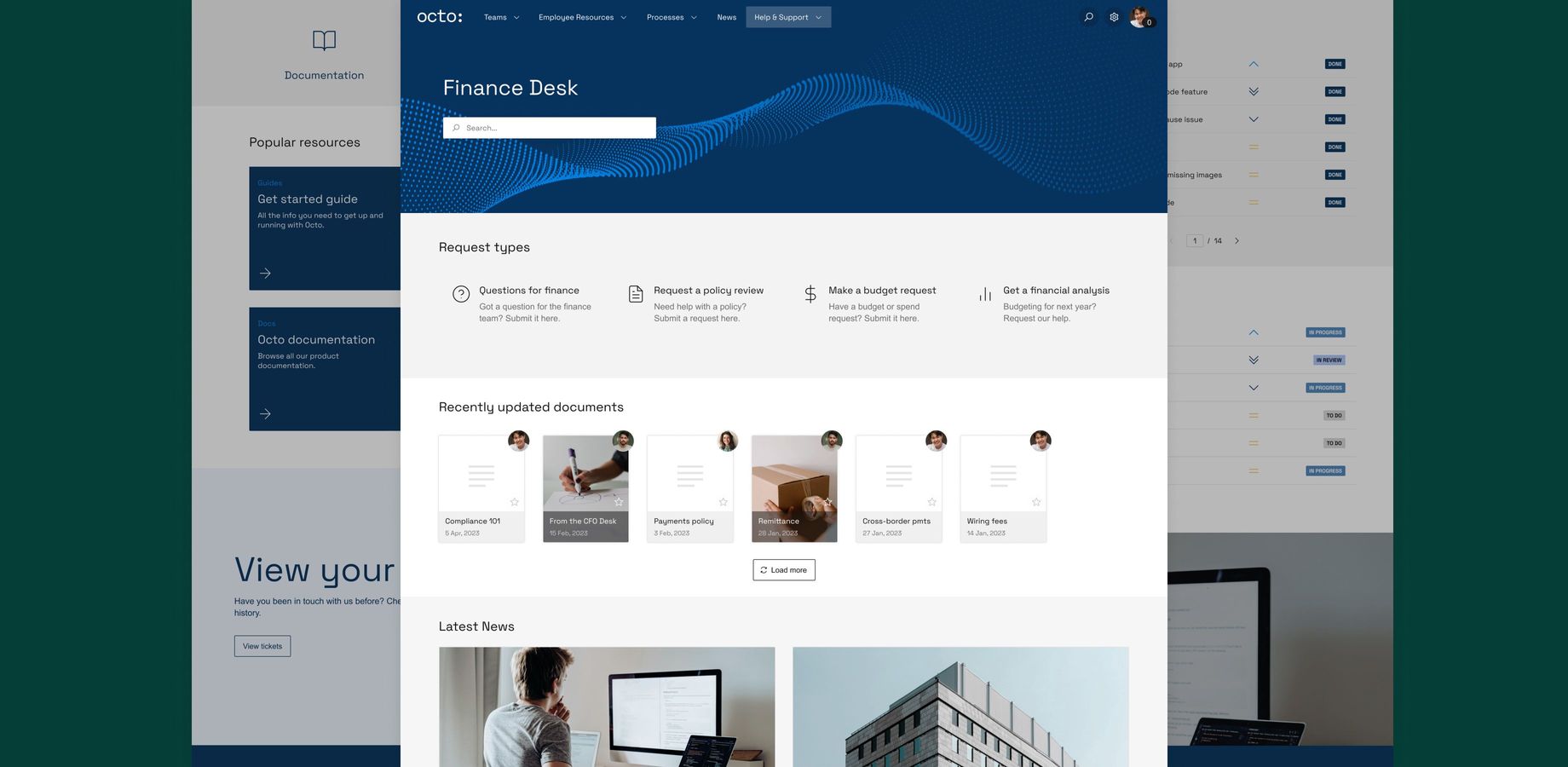 Bring easy-to-use, personalized support sites to your entire organization, or service external customers in a branded public portal.
