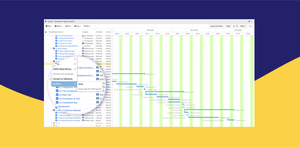 Baseline: Another way to track if you’re behind or ahead of schedule is through Baseline. It’ll show you how well your original plan worked and what needs improving.