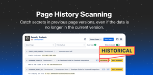 Scan Page History to Catch Secrets in Previous Versions