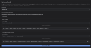 My Assets on JSM Portal configuration