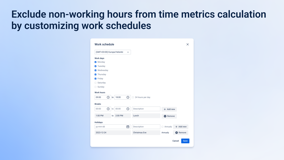 Manage Work Schedules - define your Jira work hours