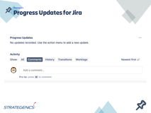 No progress updates...yet!