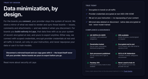 Data minimization by design, GDPR compliant