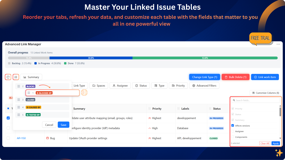 Jira reorder links feature – allowing users to manually rearrange linked issues into a meaningful order, improving clarity, prioritization, and navigation within complex Jira issue link lists.