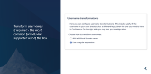Username transformation