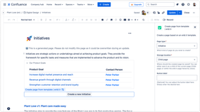Use the extended Create Page from Template to store new pages in the correct order.