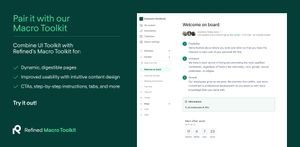 Explore the UI Toolkit's sister app, Macro Toolkit, for content formatting macros like steps, panels, countdowns, and more.
