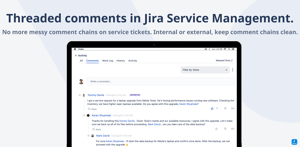 Comment chains don’t have to be a confusing mess. Threaded Comments for Jira makes it easy to organize comments and keep teams working fast.