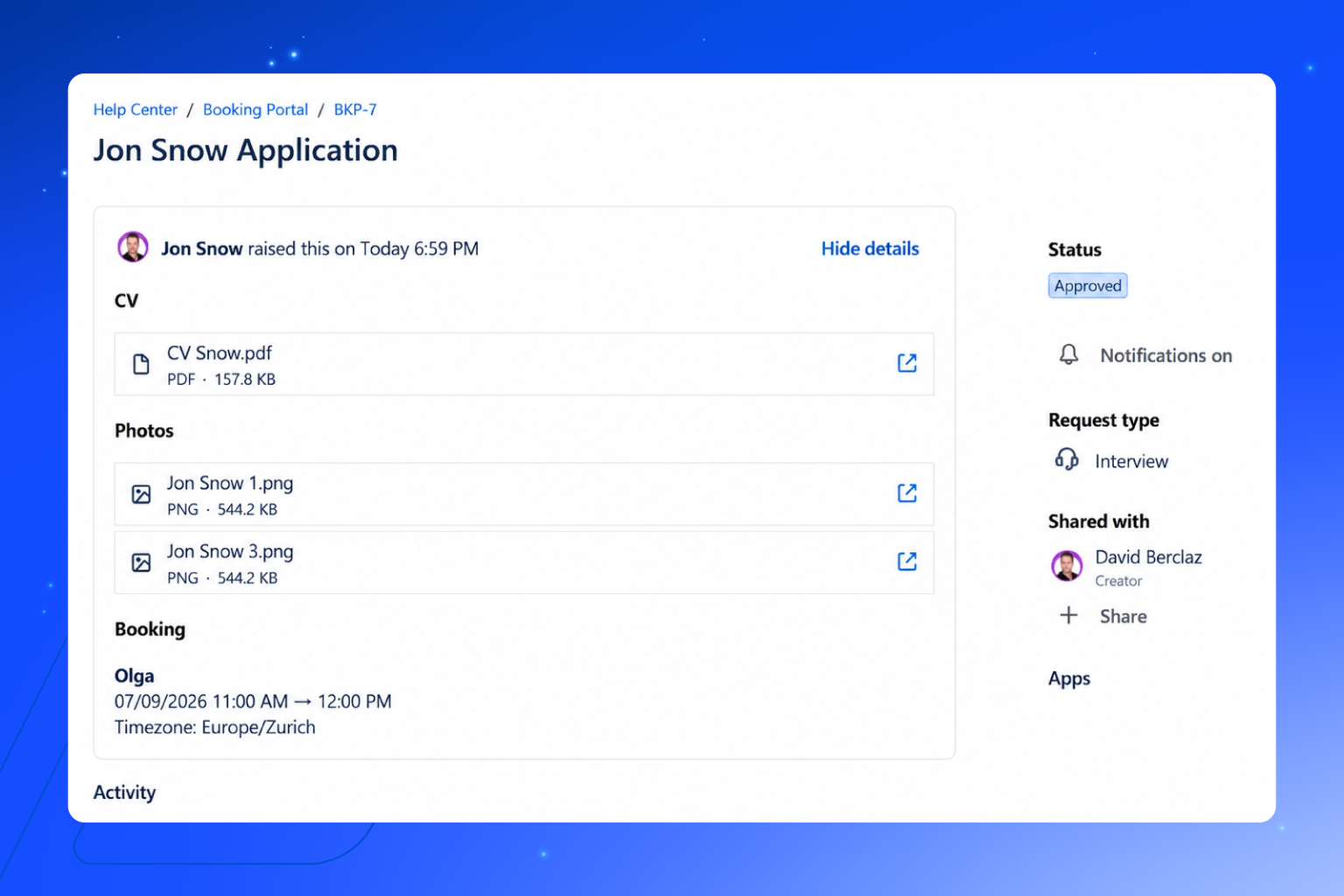 Upload and manage files directly from a dedicated Jira custom field