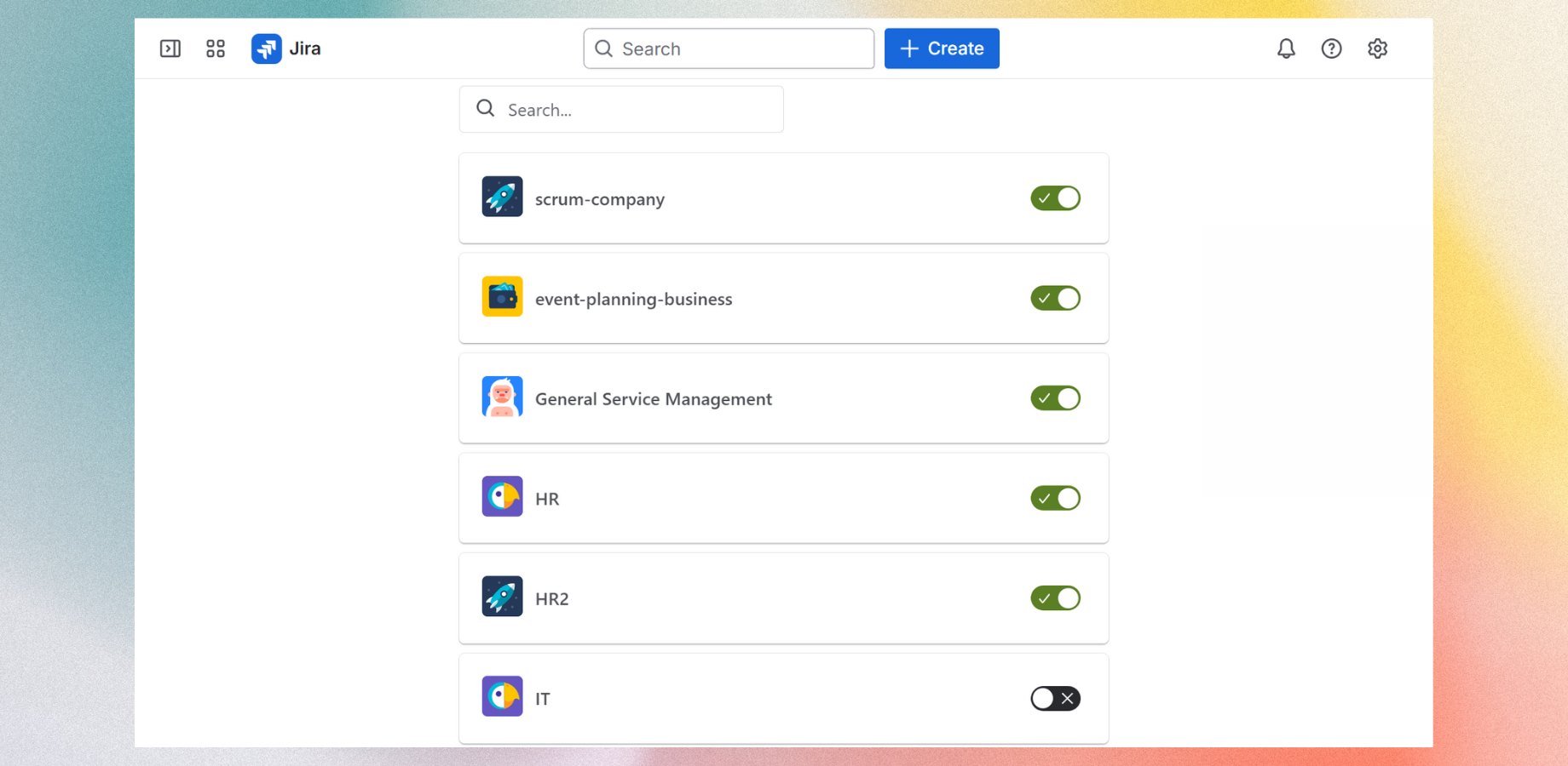 Manage Jira space permissions and user group access. Enable local announcement settings for specific Jira projects or service desks, ensuring secure, decentralized communication across your entire organization