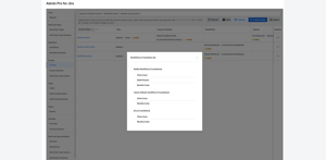 Open a screen's workflow usage to see each workflow and the exact transitions that show the screen.