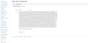 Import of words to ignore from label suggestions