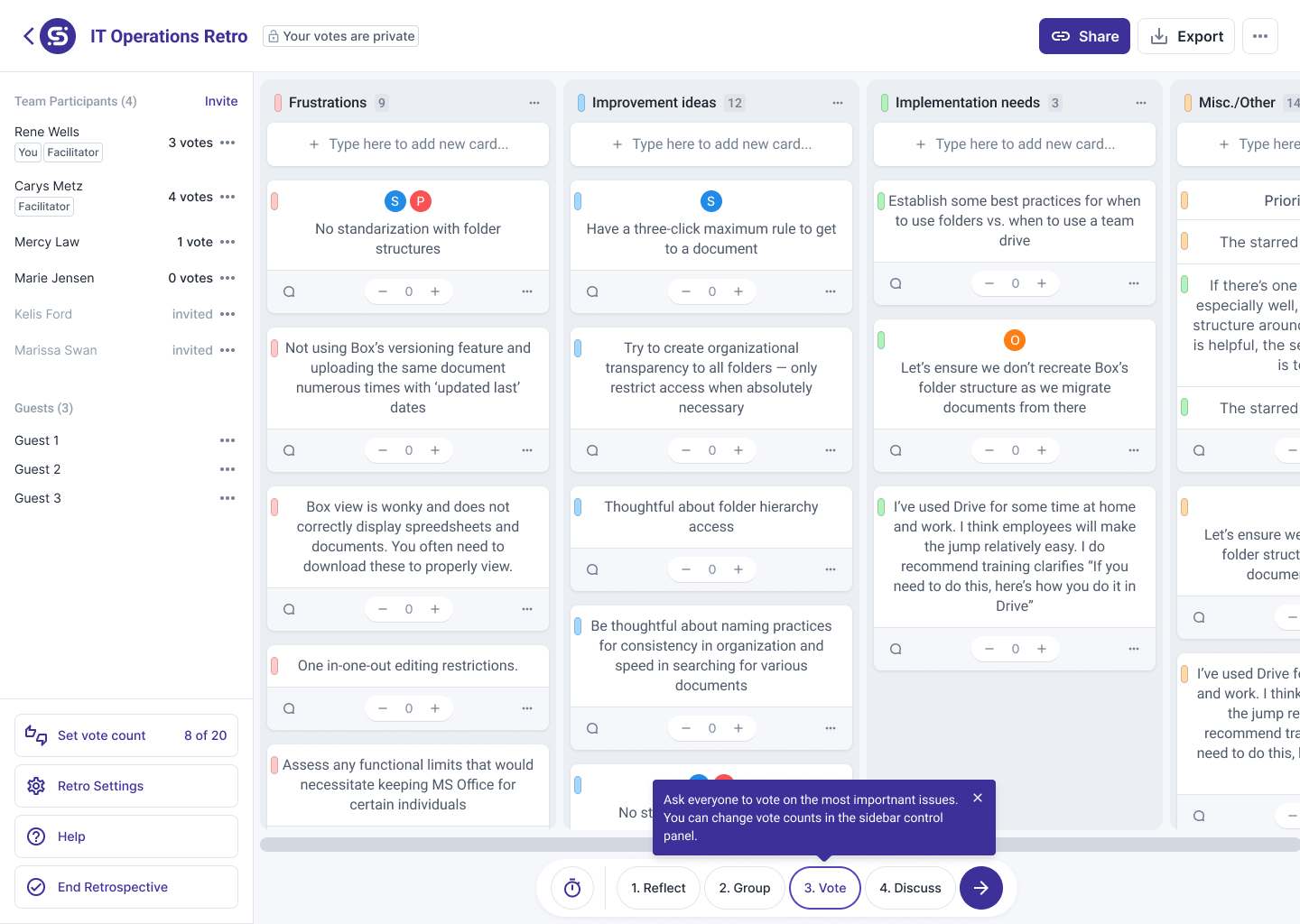 Built-in Retrospectives for Better Collaboration