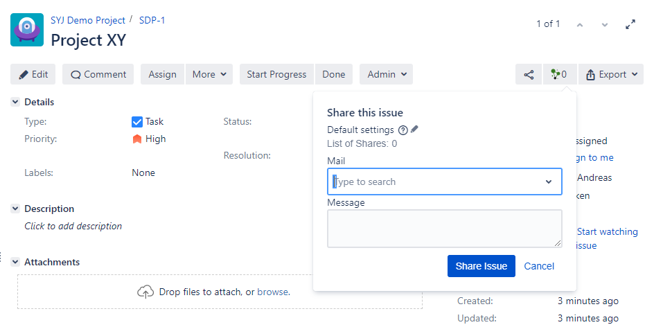 Share JIRA Data with just 2 clicks