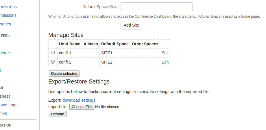 Simplify management and backup