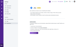 From journey to epic: push epics fro TheyDo to delivery teams in Jirafor smooth collaboration across your organization.