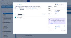 Jira epics and stories are natively integrated into this app and co-existi with other non-jira (non-software) requirements.