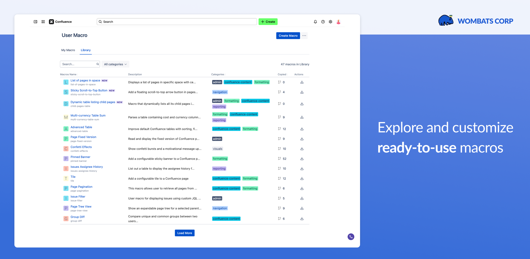 Access 45+ ready-to-use macros and tailor them to your needs.