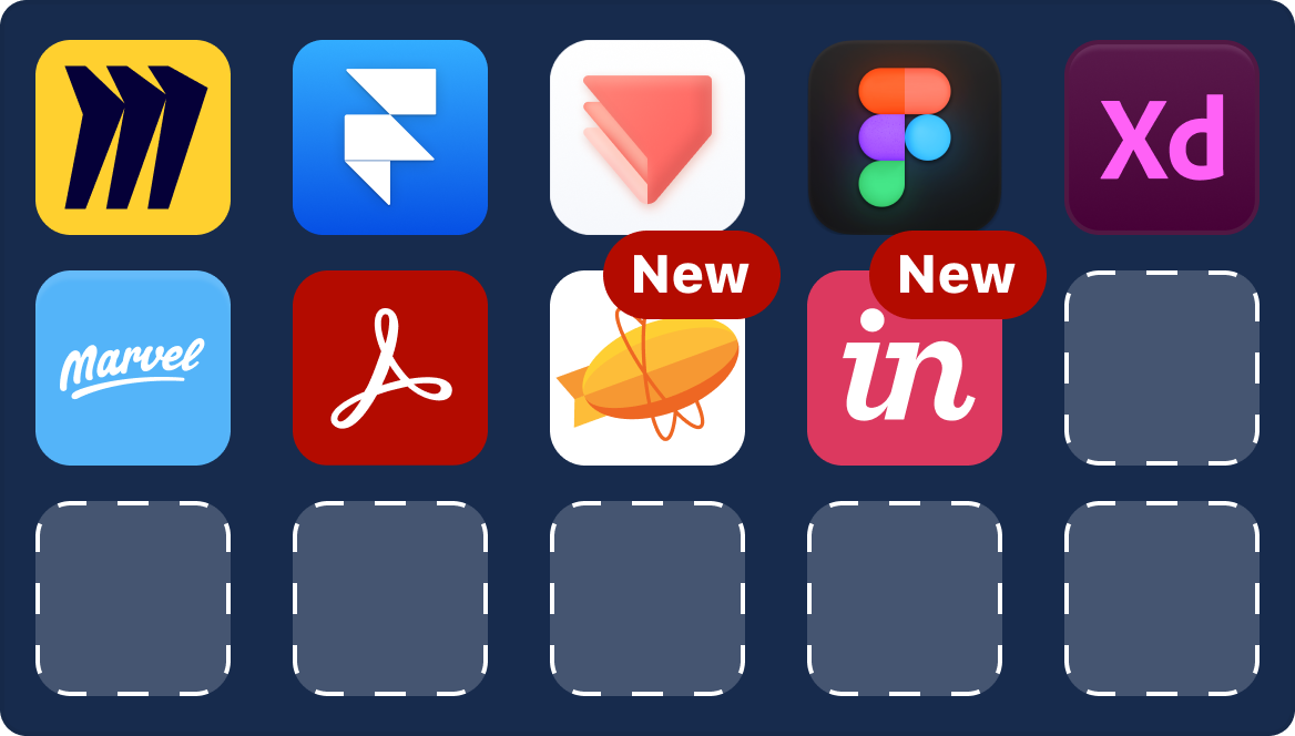 Regularly updated with new design tools