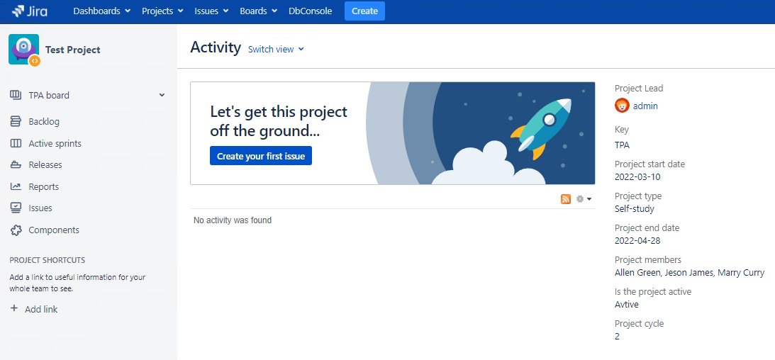 Project members can get accurate project information.