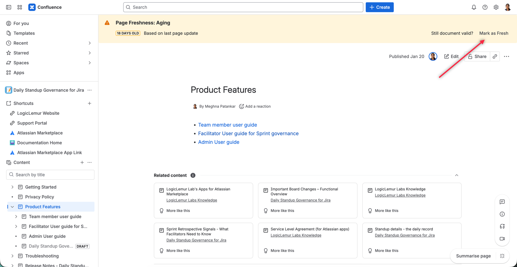 Subject matter experts can quickly confirm accuracy with a single click.