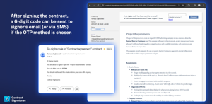 Contract confirmation