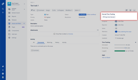 Start working with Harvest with one click
