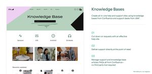 Knowledge bases: Make onboarding and learning materials, instructions, FAQs, and more easy to access with an intuitive site.