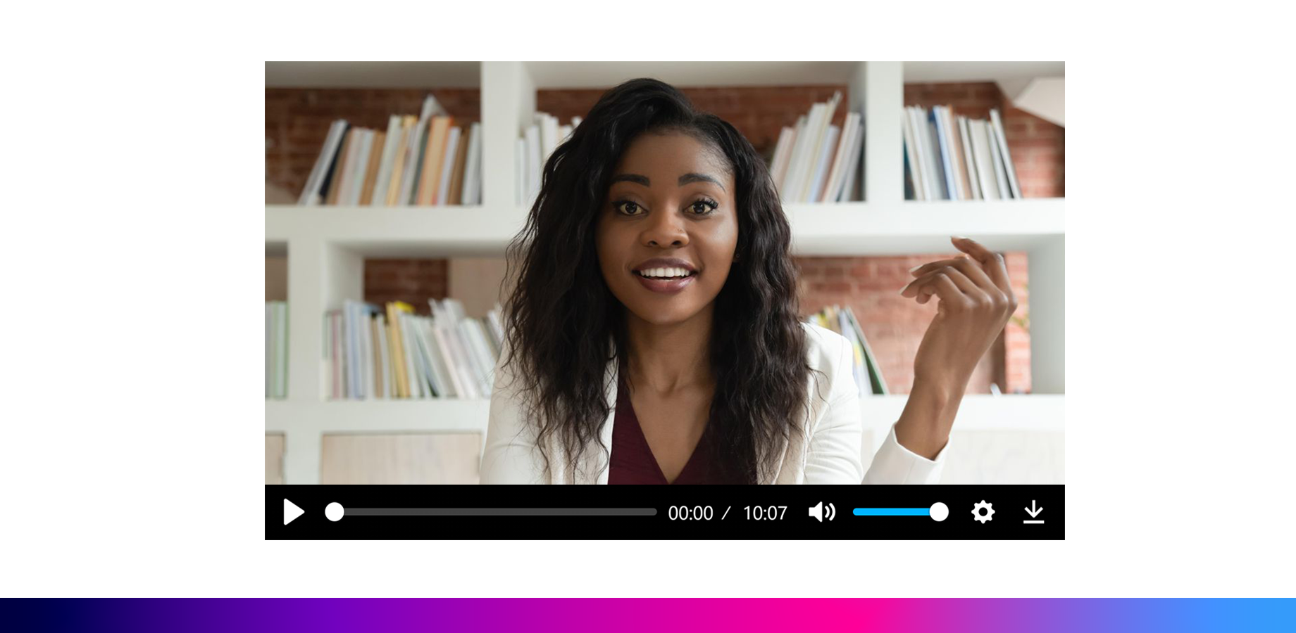 Embed Zoom recordings on any page and watch inline