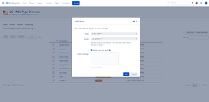 Assign new users to pages and notify them via email about pending reviews