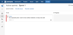 Add checklist type fields to Jira Agile's card layout.