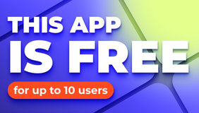 This app is free for up to 10 users.
