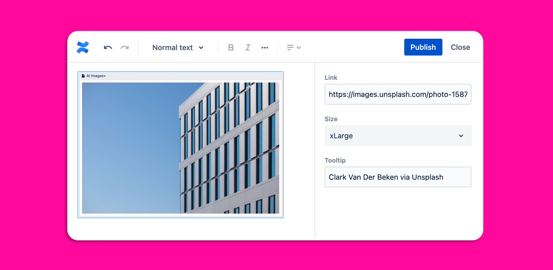 Fast customization with the inline macro editor