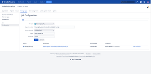 Git repository configuration
