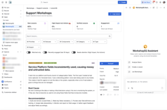 Use Rovo within Jira from anywhere, to capture lessons learned, analyze items, create lessons, or find workshops.