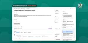 Work Item Picker suggests only work items the person can see, scoped by JQL or project.