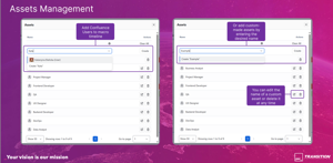 Add Confluence users or custom resources to the timeline, then manage and organize them to match how your team plans work.