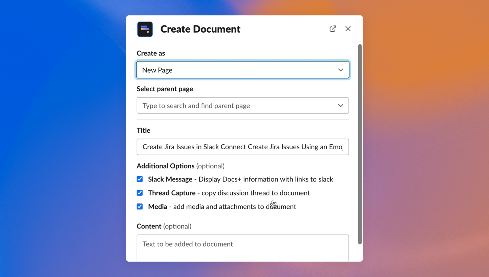Save your important content to the Wiki