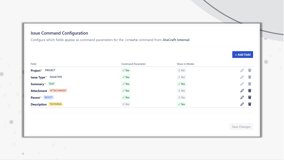 Match the create form to your project