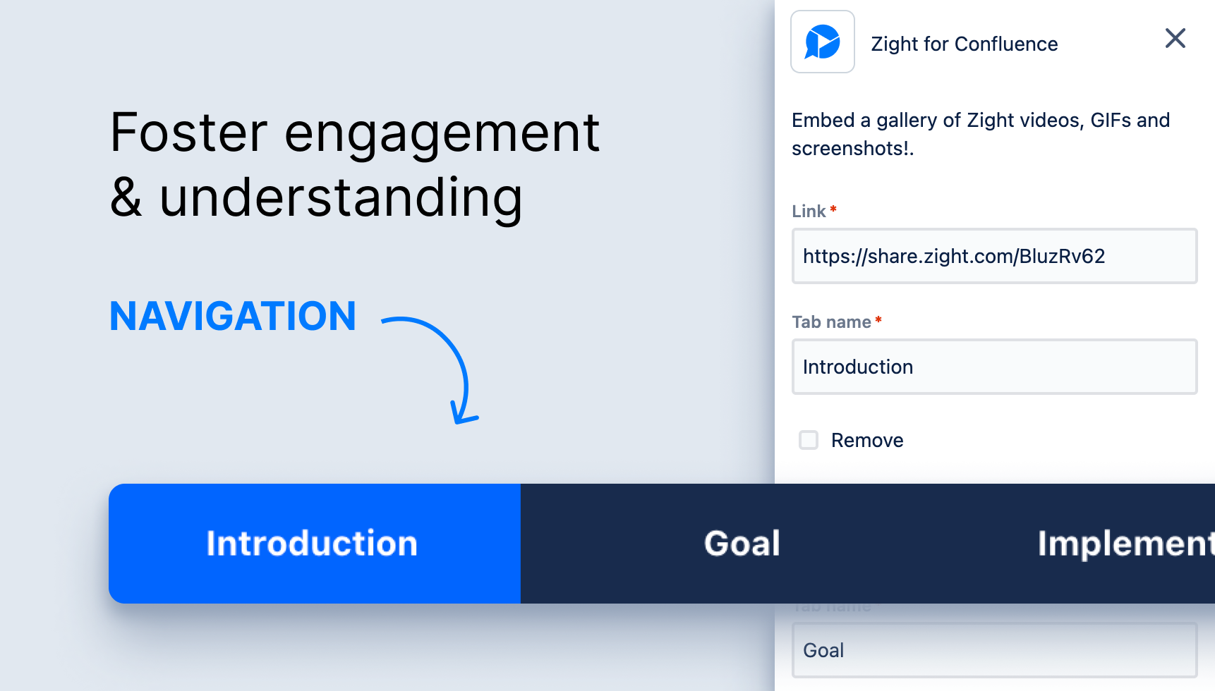 Foster engagement & understanding